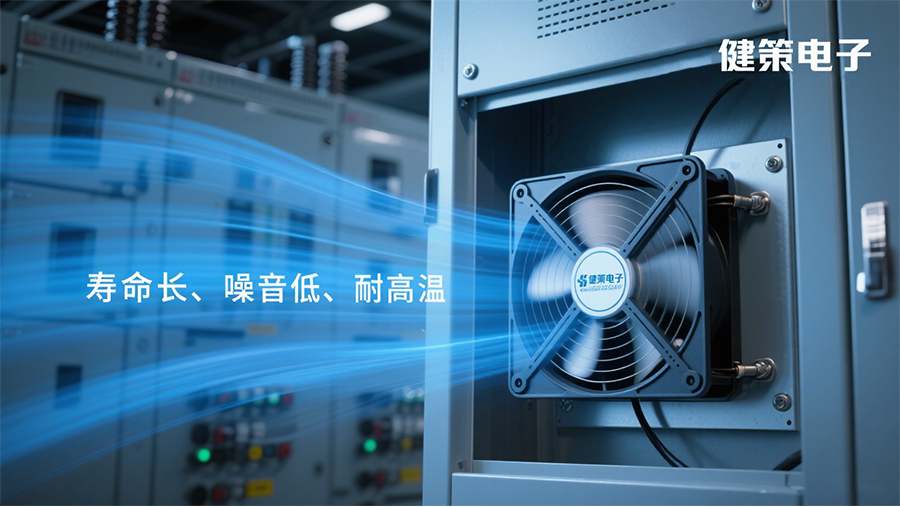 充电桩过热?健策风冷散热方案助力高功率充电桩稳定满功率输出