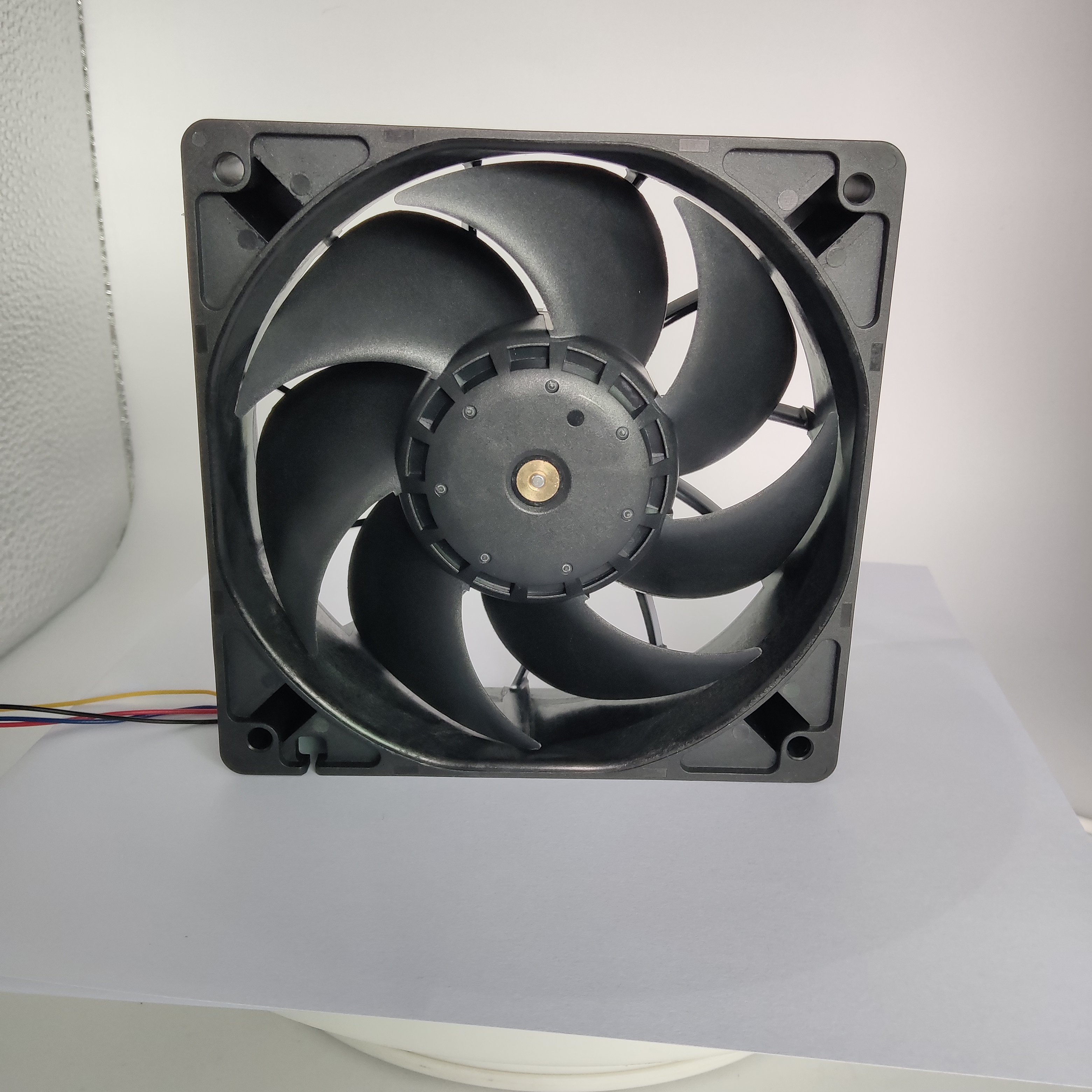 JC12038B24L-3｜24V 12038 轴流散热风扇｜充电桩控制与电源系统专用