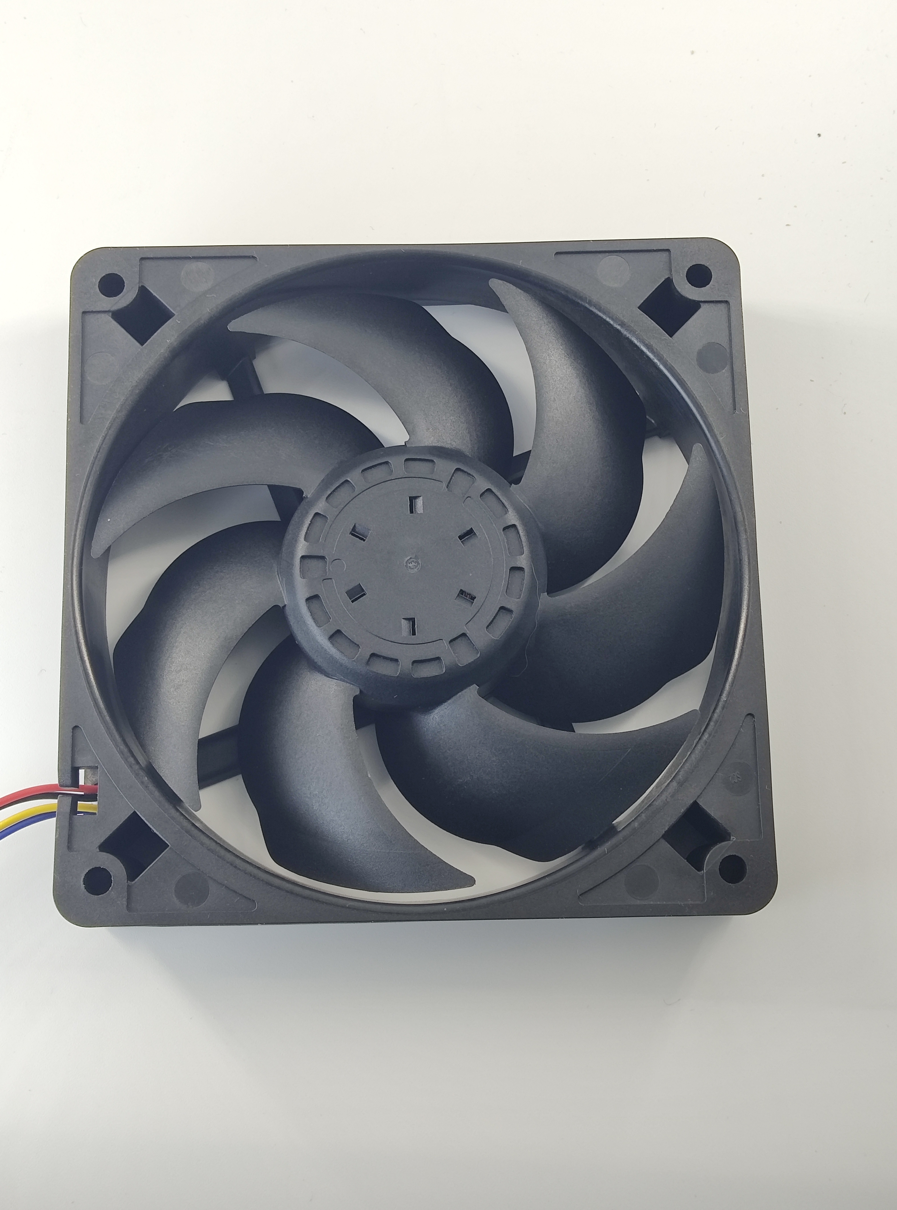 健策 JENTECH JC12038B12L-2 轴流风扇 12V 高静压大风量充电桩工业散热风扇