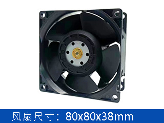 健策JC8038B12L-1 80×80×38mm轴流散热风扇在充电桩中的应用｜56CFM高风压工业