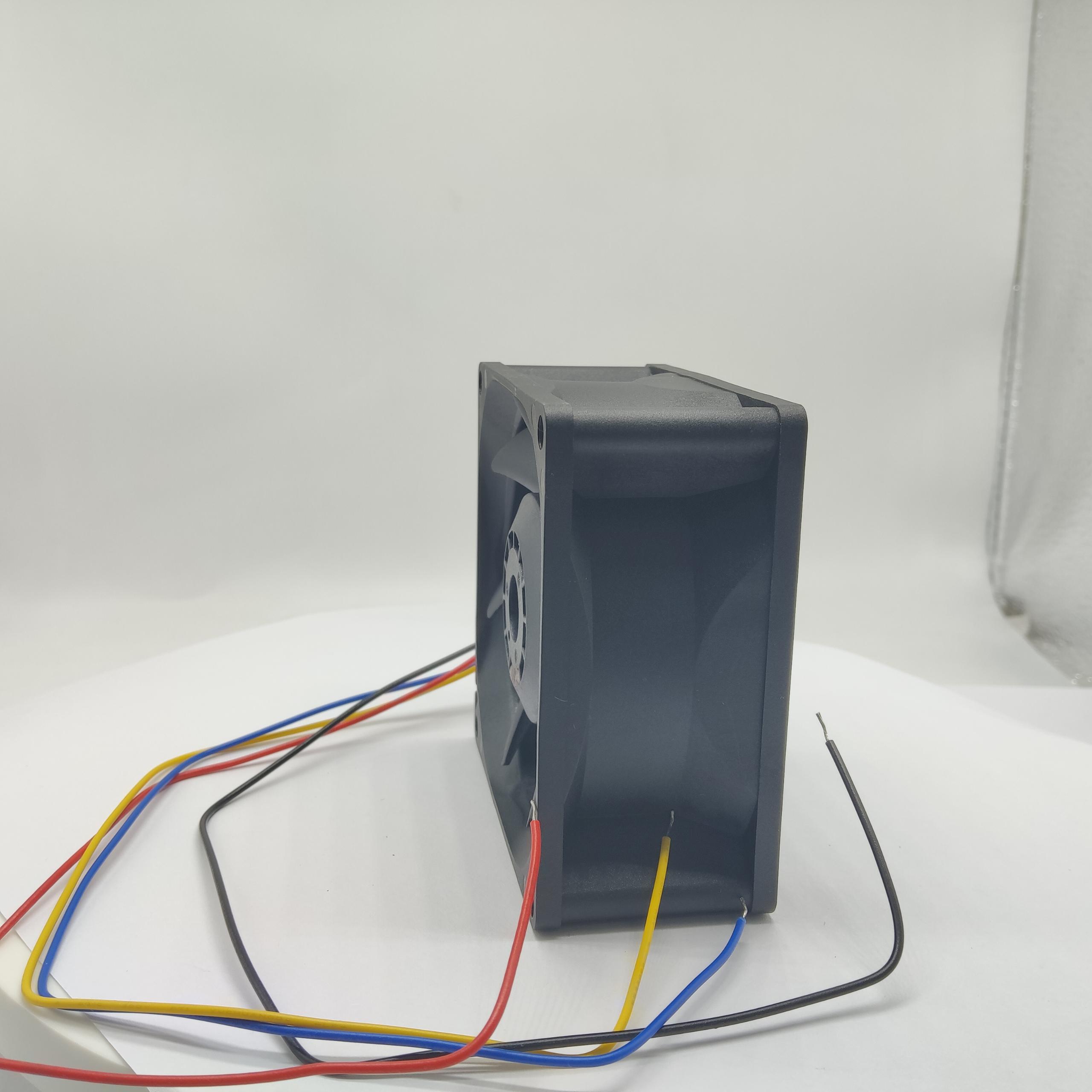 JC8038B24L-2 80×80×38mm低噪高可靠散热风扇 24V充电桩电源模块散热方案